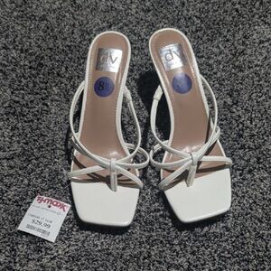 DV by Dolce Vita White Strappy Heels